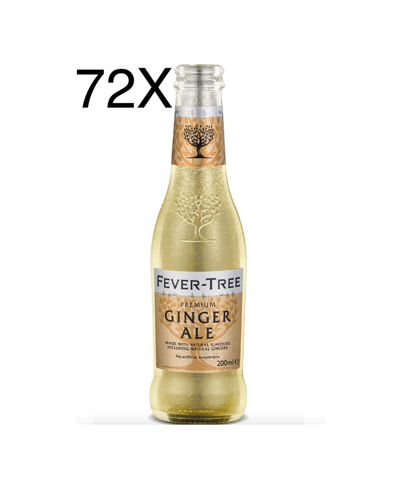 72 BOTTIGLIE - Fever Tree - Ginger Ale - 20cl