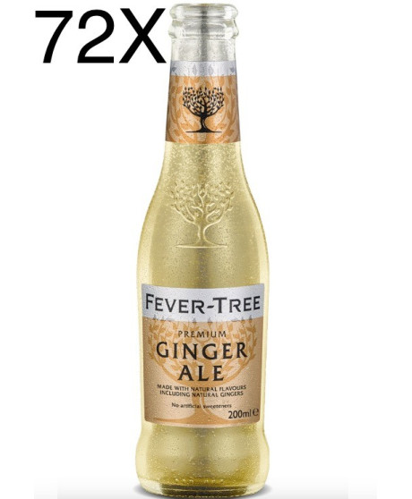 72 BOTTIGLIE - Fever Tree - Ginger Ale - 20cl