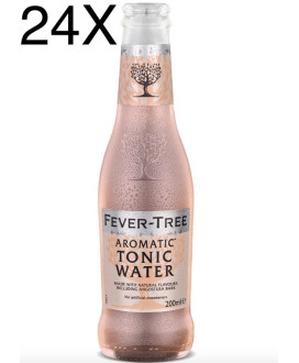 24 BOTTIGLIE - Fever Tree - Refreshingly Light - Naturally Light Tonic Water - Acqua Tonica - 20cl