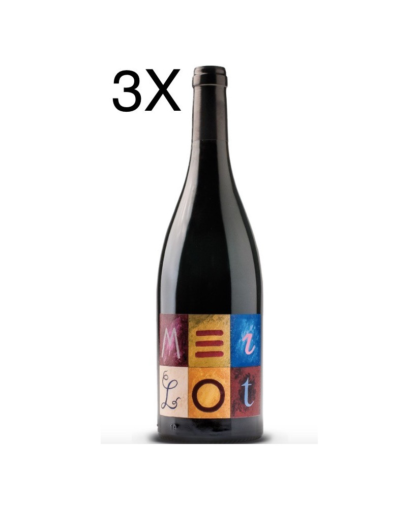 (3 BOTTIGLIE) Enio Ottaviani - Merlot 2021 - Rubicone IGP - 75cl