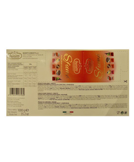 Buratti Italian Sugared Almonds Tenerezze Pink mixed flavor online sale. Buy online assorted dragees taste