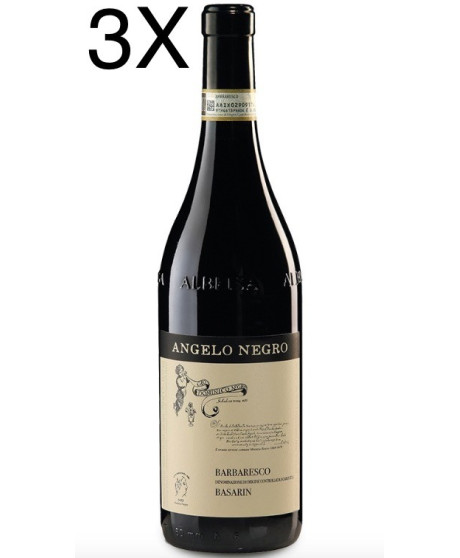 (3 BOTTIGLIE) Angelo Negro - Basarin 2016 - Barbaresco DOCG - 75cl