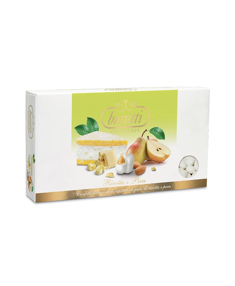 Buratti Italian Sugared Almonds Tenerezze online sales. Buy online assorted dragees pear and cheese taste