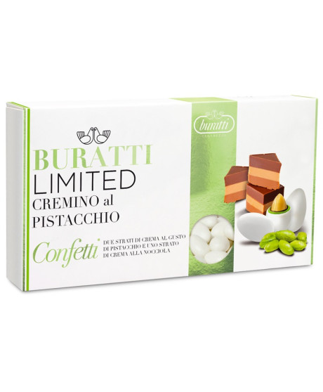 Buratti - Sugared Almonds - Limited Pistachio Cremino - 1000g