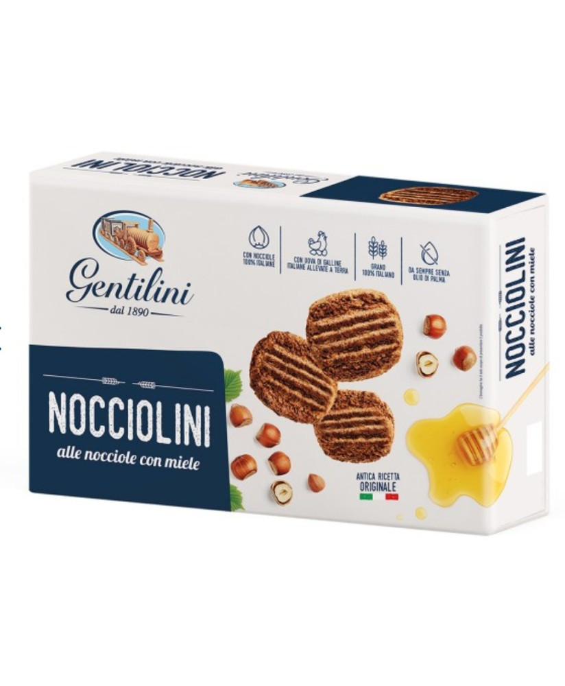 Gentilini - Nocciolini with Nuts - 250g