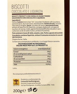 Vendita online biscotti di San Patrignano. Shop on line prezzo prodotti tipici Romagnoli.