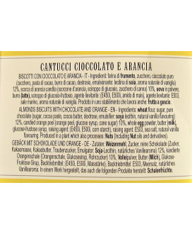 Nanni - Cantucci Chocolate and Orange - 200g