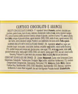 Le Dolcezze di Nanni - Vendita online Cantucci di Siena con Arancia e Cioccolato, artigianali, fatti a mano. Dolci tipici della 