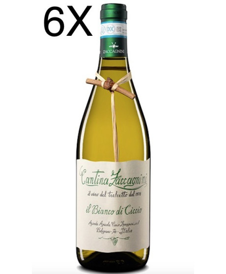 (3 BOTTIGLIE) Zaccagnini - Il Bianco di Ciccio 2019 - Tralcetto - Abruzzo Bianco DOC - 75cl (3 BOTTIGLIE) Zaccagnini - Il Bianco di Ciccio 2019 - Tralcetto - Abruzzo Bianco DOC - 75cl
