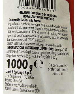 Vendita online caramelle gelatine Horvath Lindt e Sprungli assortite alla frutta a € 12,00 al kg. Shop on-line caramelle morbide