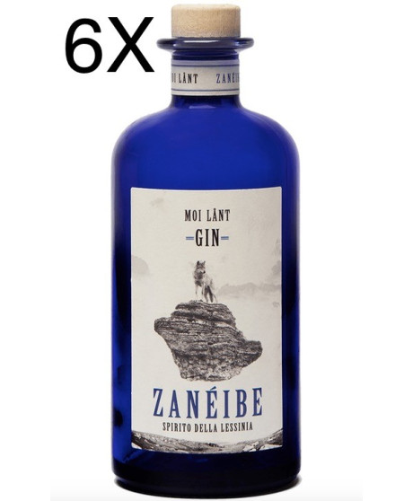 (6 BOTTLES) MOI LÅNT - GIN ZANÉIBE - 50cl