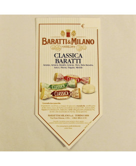 Vendita online caramelle Baratti & Milano a € 12,00 al kg - Classica di frutta, dure e assortite. Shop on line caramelle Baratti