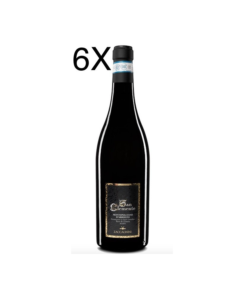 (3 BOTTIGLIE) Zaccagnini - San Clemente 2015 - Riserva - Montepulciano d'Abruzzo DOC - 75cl