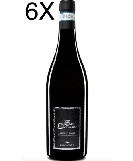 (3 BOTTIGLIE) Zaccagnini - San Clemente Bianco 2019 - Abruzzo Bianco DOC - 75cl (3 BOTTIGLIE) Zaccagnini - San Clemente Bianco 2019 - Abruzzo Bianco DOC - 75cl