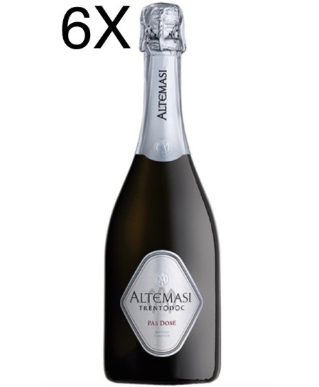 (3 BOTTIGLIE) Cavit Altemasi - Pas Dose' Millesimato 2013 - Metodo Classico - Trento DOC - 75cl (3 BOTTIGLIE) Cavit Altemasi - Pas Dose' Millesimato 2013 - Metodo Classico - Trento DOC - 75cl