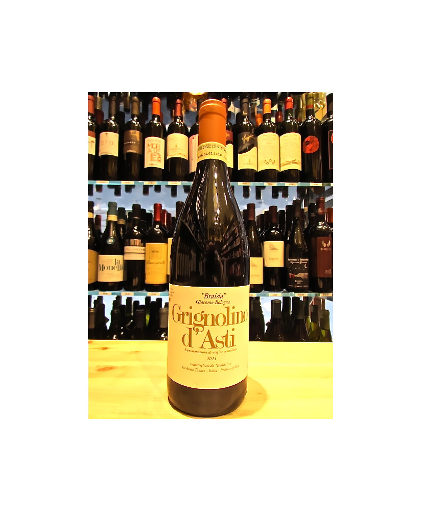 Vendita online vini Braida, Grignolino d' Asti DOC di Giacomo Bologna. Shop on line vino rosso Braida Grignolino d' Asti. Miglio