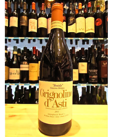 Vendita online vini Braida, Grignolino d' Asti DOC di Giacomo Bologna. Shop on line vino rosso Braida Grignolino d' Asti. Miglio