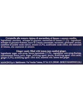 Vendita Online Caramelle Mangini Bye Bye Zenzero e Limone. Shop online Caramelle Mangini. Shop online caramelle da Bar e ufficio