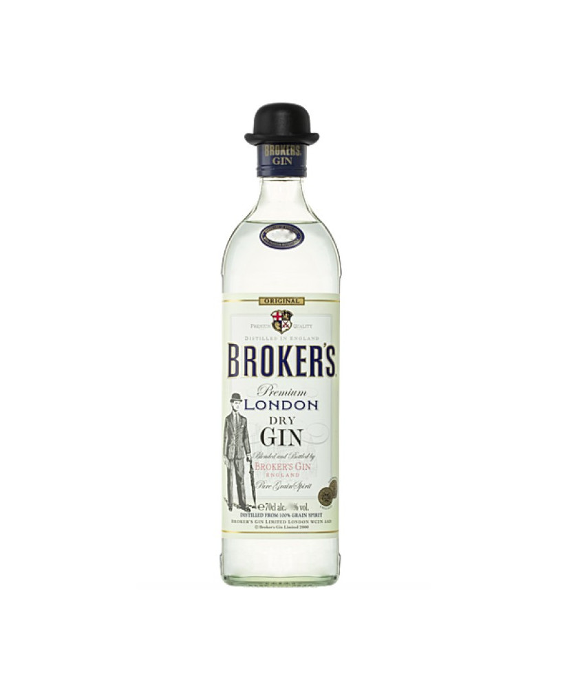 Shop online Gin Broker's, in Italy called Bond St, Gin Kosher, London Dry gin very dry, Bond Street