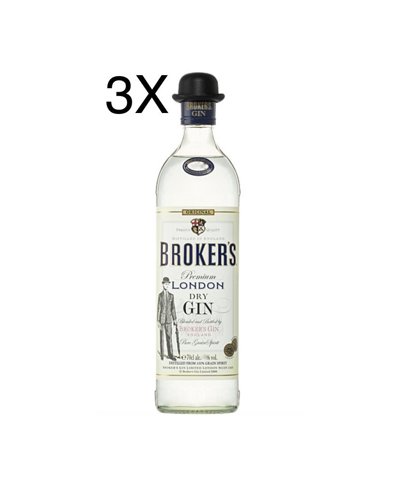 Shop online Gin Broker's, in Italy called Bond St, Gin Kosher, London Dry gin very dry, Bond Street