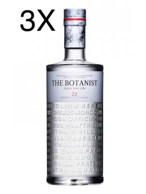 (3 BOTTIGLIE) The Botanist - 22 - Islay Dry Gin - 100cl - 1 Litro
