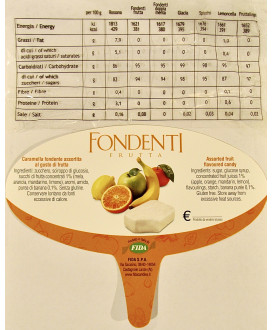 Vendita online Perugina, caramelle alla frutta fondente di zucchero - Classica caramella italiana di zucchero fondant. Shop on l