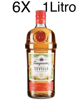 (3 BOTTLES) Tanqueray Gin - Flor de Sevilla - 100cl