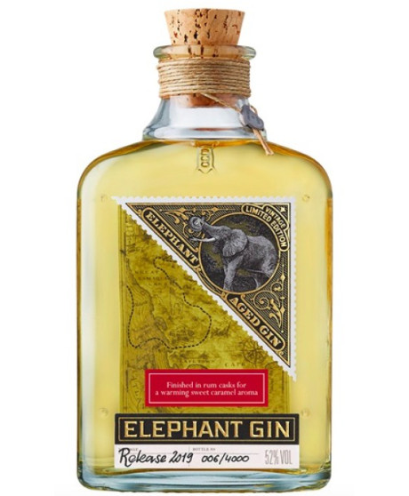 Elephant Gin - Aged - 2019 - Edition Diplomatico Cask - 50cl