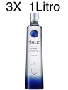 (3 BOTTLES) Ciroc - French Vodka - 100cl