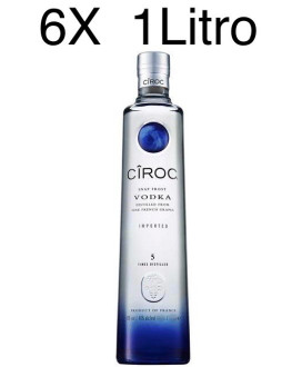 (3 BOTTLES) Ciroc - French Vodka - 100cl