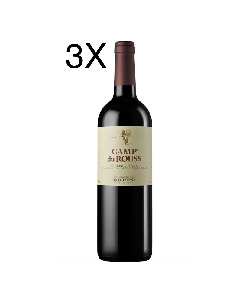 Vendita online vini Cantine Coppo, Camp Du Rouss Barbera d'Alba miglior prezzo shop vini rossi piemontesi di qualità