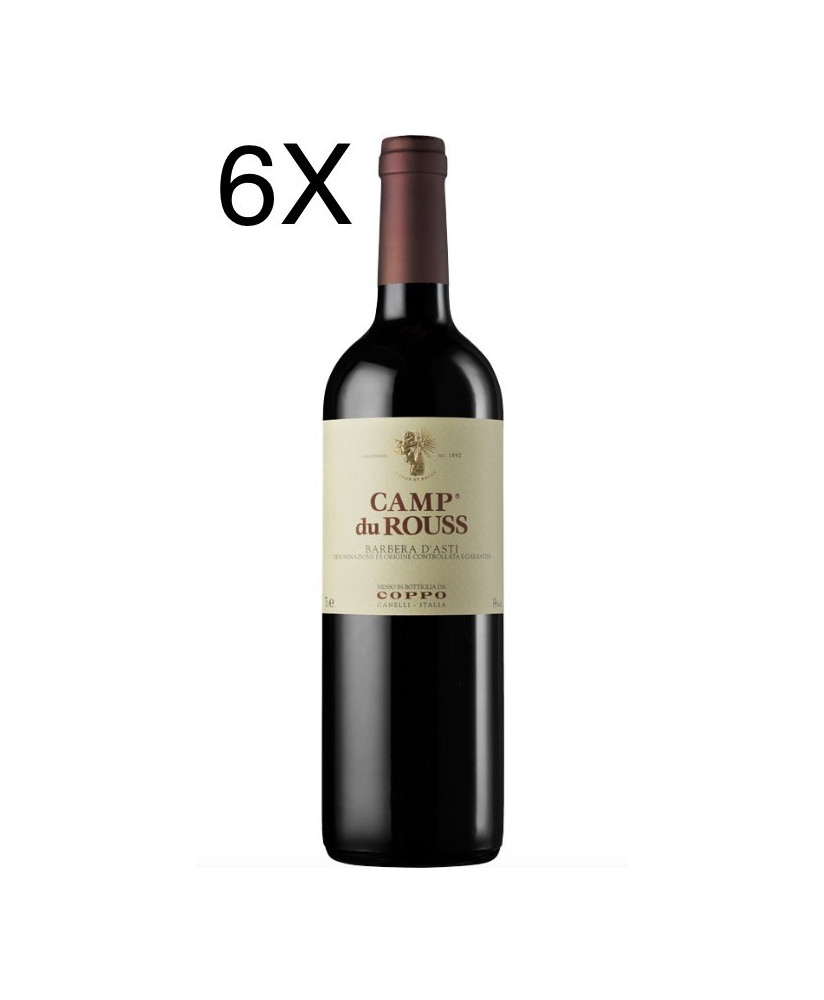 Vendita online vini Cantine Coppo, Camp Du Rouss Barbera d'Alba miglior prezzo shop vini rossi piemontesi di qualità