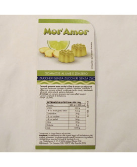 Vendita online caramelle Horvath di Lindt al lime e zenzero senza zucchero gommose a € 17,00 al kg. Shop on line caramelle