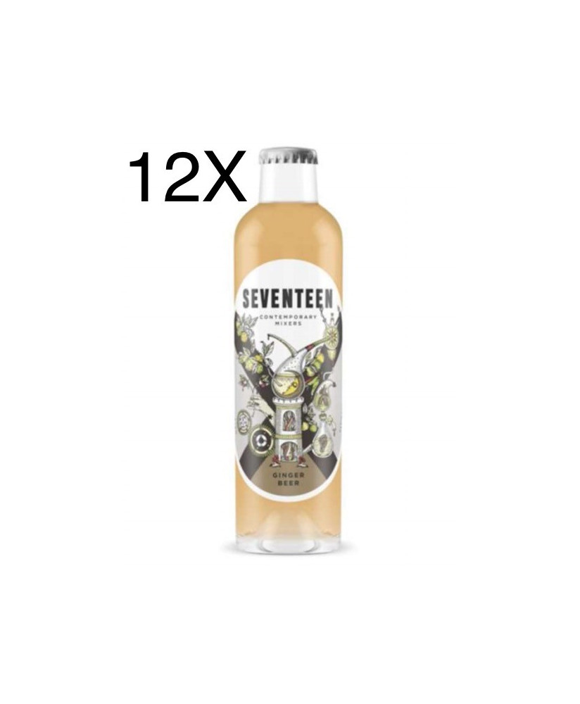 12 BOTTLES - 1724 Tonic Water SEVENTEEN - 20cl - NEW