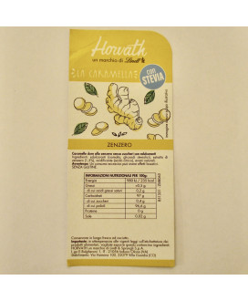 Vendita online caramelle Horvath Lindt al gusto di zenzero senza zucchero a € 17,00 al kg - Shop on line caramelle per uffici 