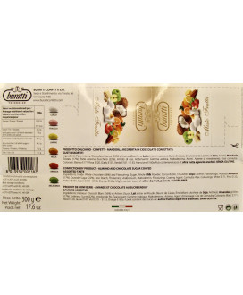 Buratti - Sugared Almonds Multicolor - Mixed Fruit - 500g