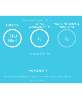 24 BOTTIGLIE - Fever Tree Mediterranean - Premium Natural Mixers Mediterranen Tonic Water - Acqua Tonica - 20cl