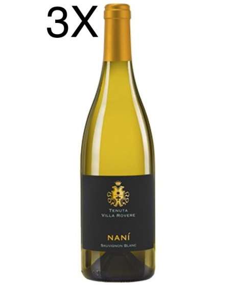 (3 BOTTLES) Tenuta Villa Rovere - Nanì 2018 - Sauvignon Blanc - Forlì IGT - 75cl