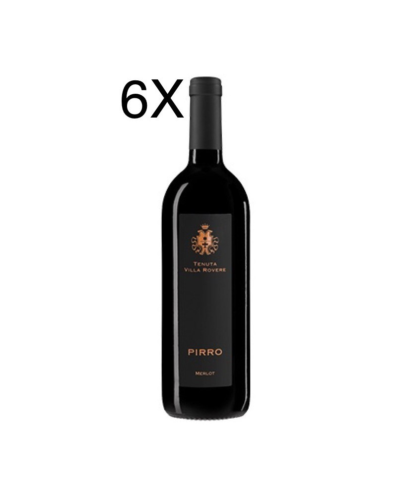 (3 BOTTLES) Tenuta Villa Rovere - Pirro 2016 - Merlot - Forlì IGT - 75cl