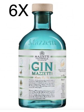 (3 BOTTLES) Mazzetti d'Altavilla - London Dry Gin - 70cl