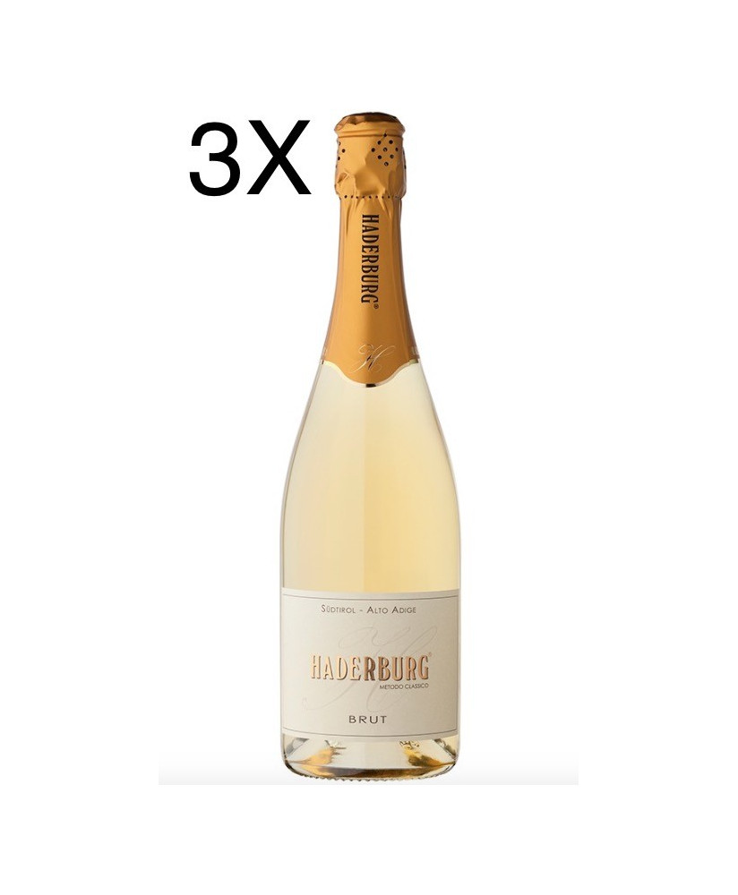 (3 BOTTLES) Haderburg - Brut Metodo Classico - Alto Adige DOC - 75cl