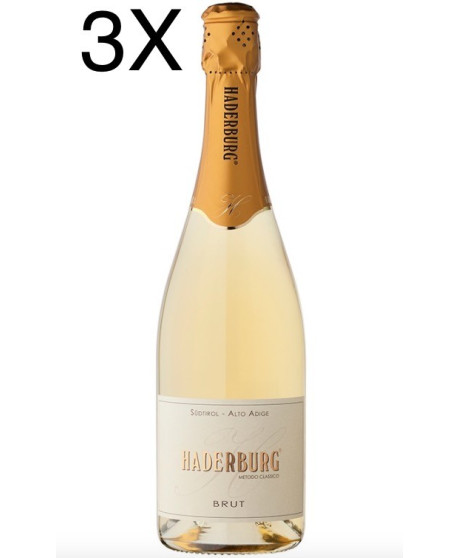 (3 BOTTLES) Haderburg - Brut Metodo Classico - Alto Adige DOC - 75cl