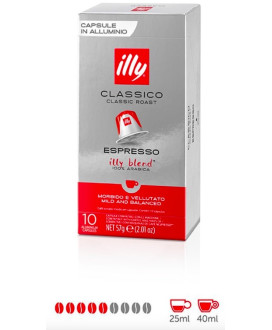 Illy Rosso - 18 Capsule - Tostato Classico