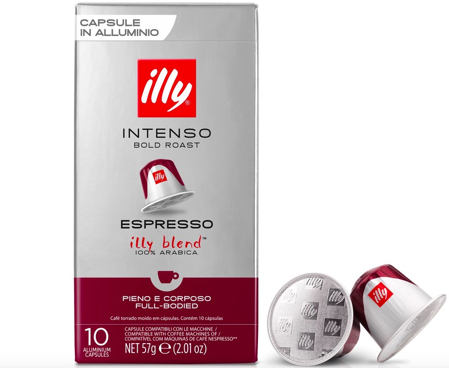 Capsule Illy caffè intenso compatibili Nespresso online