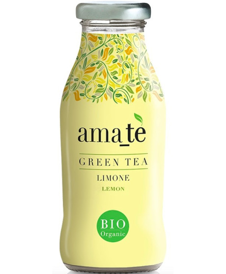 Ama_tè - Tè Verde Biologico alla pesca - 20cl Ama_tè - Tè Verde Biologico alla pesca - 20cl