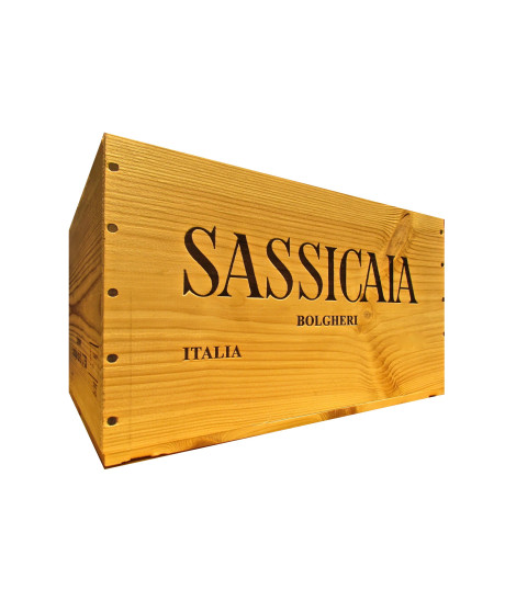 Cassetta Legno Sassicaia (2019)