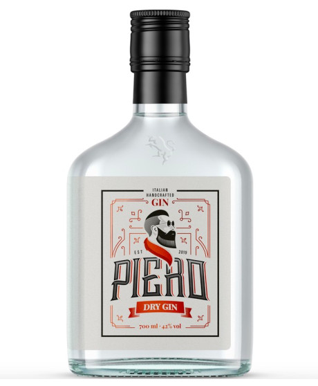 Piero - Dry Gin - 70cl Piero - Dry Gin - 70cl