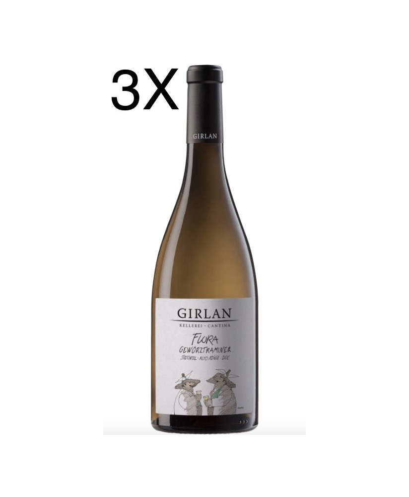 Girlan Gewurztraminer Flora - Vendita online vino bianco alto adige Girlan - Prezzi vini bianchi trentini - Shop Girlan