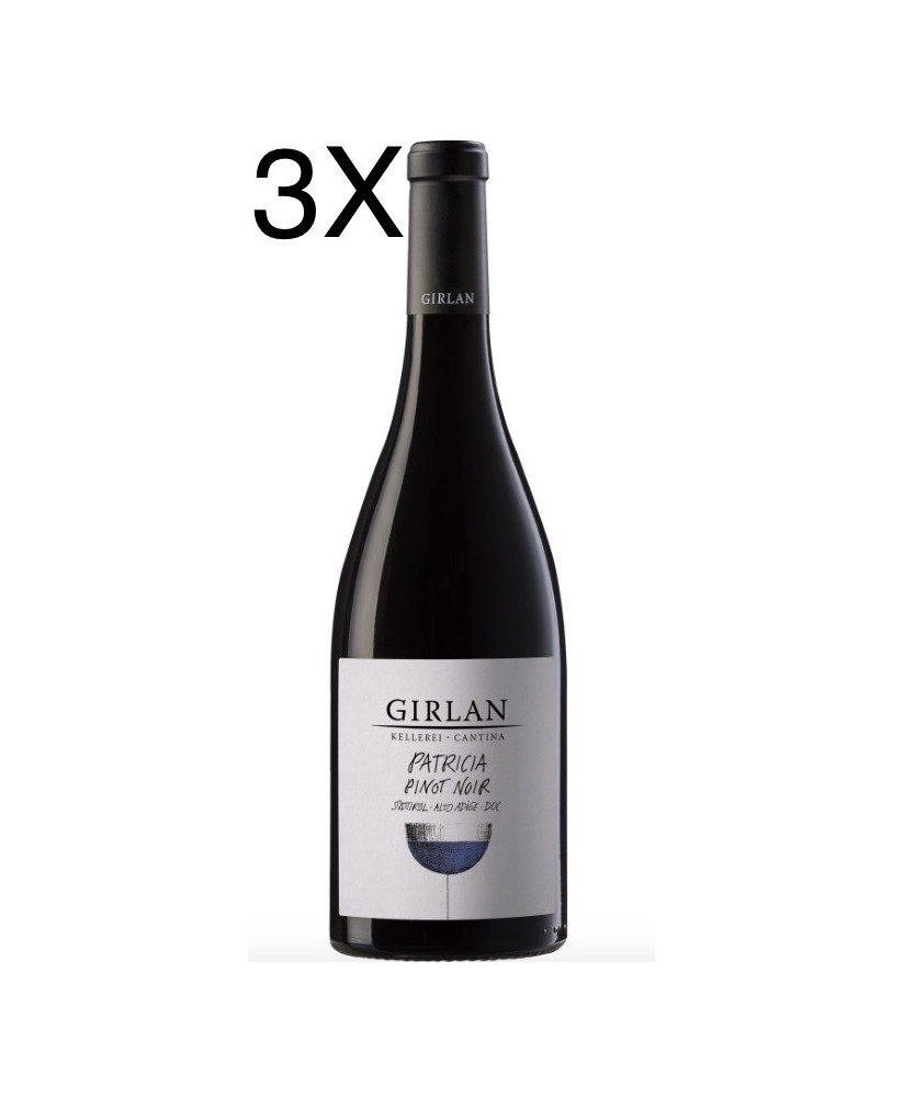 (3 BOTTIGLIE) Girlan - Patricia 2022 - Pinot Nero - Alto Adige DOC - 75cl