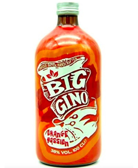 Roby Marton - Big Gino Orange Passion - Unfiltered Dry Gin 100cl - 1 Litro - NEW